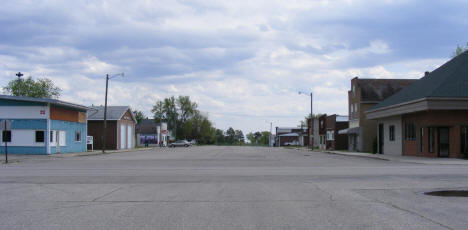 Street scene, Winger Minnesota, 2008