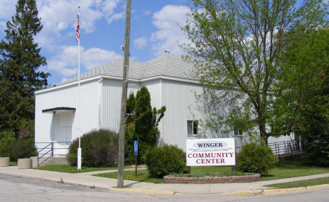 Winger Community Center, Winger Minnesota, 2008