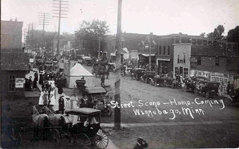 Homecoming, Winnebago Minnesota, 1919