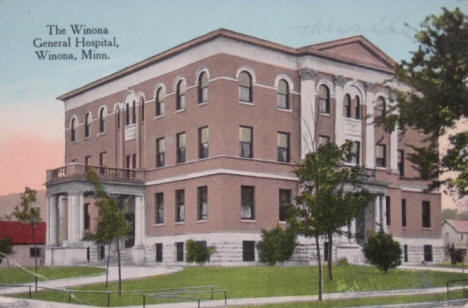 General Hospital, Winona Minnesota, 1910