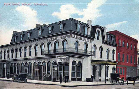 Park Hotel at Winona Minnesota, 1927