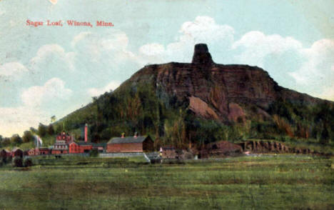 Sugar Loaf, Winona Minnesota, 1908