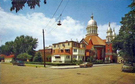 St. Stanislaus Church, Winona Minnesota, 1950's