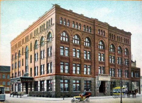 The Winona Hotel, Winona Minnesota, 1908