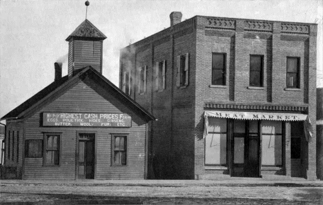 Street scene, Winsted Minnesota, 1908