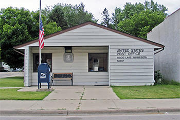 Post Office, Wood Lake Minnesota