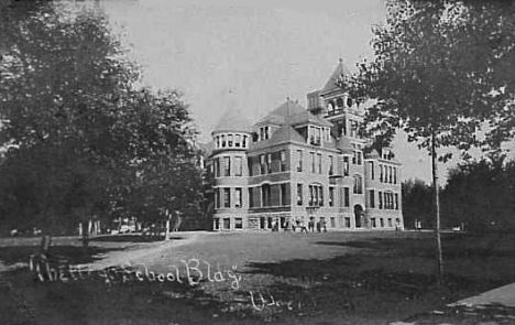 High  School, Worthington Minnesota, 1908
