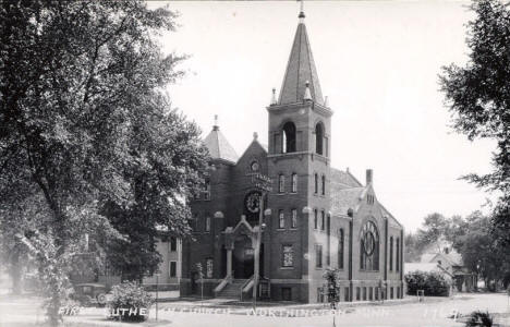 First Lutheran Church, Worthington Minnesota, 1930's