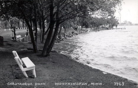 Chautauqua Park, Worthington Minnesota, 1930's