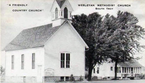Wesleyan Methodist Church, South Troy - near Zumbro Falls Minnesota, 1940
