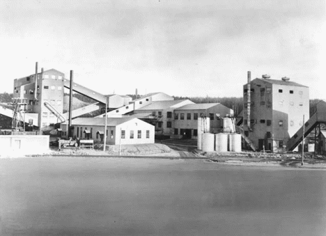 Aurora Pilot Plant, Erie Mining Company, Aurora Minnesota, 1948