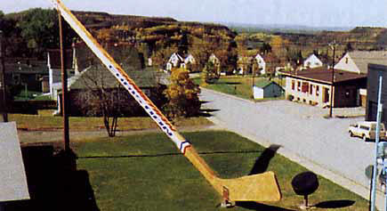 The Big Stick - World's Largest Hockey Stick, in Eveleth Minnesota