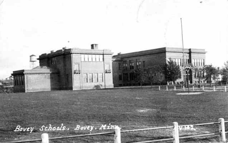 Bovey Schools, Bovey Minnesota, in 1924