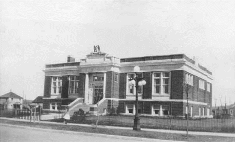 Buhl Public Library, Buhl Minnesota, 1918