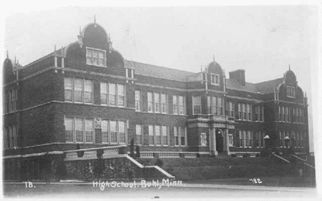 Buhl High School, Buhl Minnesota, 1920