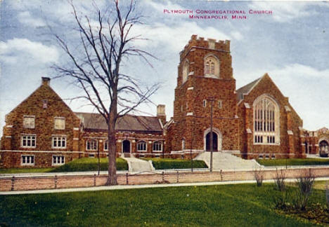 Plymouth Congregational Church, Minneapolis Minnesota, 1915