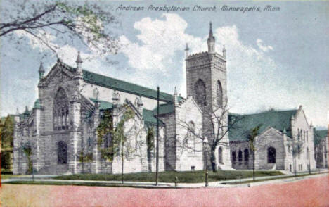 Andrean Presbyterian Church, Minneapolis Minnesota, 1910's