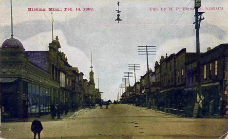 View of Hibbing Minnesota, 1908