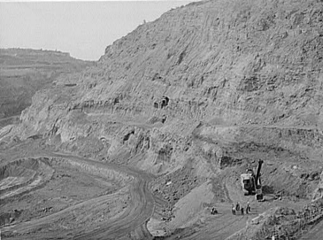 Albany mine, Hibbing, Minnesota, 1941