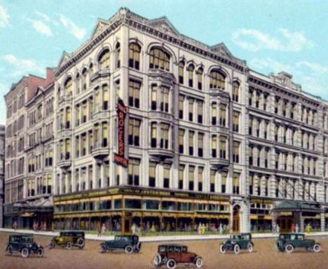 RRogers Hotel, 4th and Nicollet, Minneapolis Minnesota, 1920's