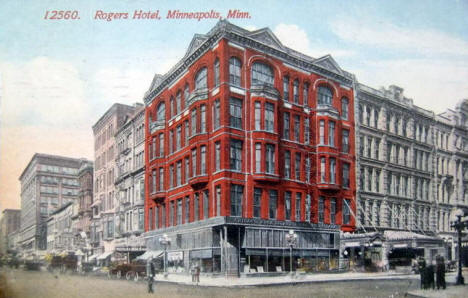 Rogers Hotel, Minneapolis Minnesota, 1913