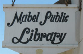 Public Library, Mabel MN