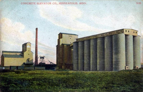 Concrete Elevator Company, Minneapolis Minnesota, 1909
