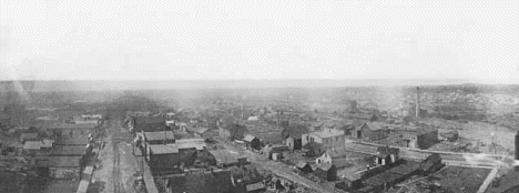 Bird's eye view of Mountain Iron Minnesota, 1905