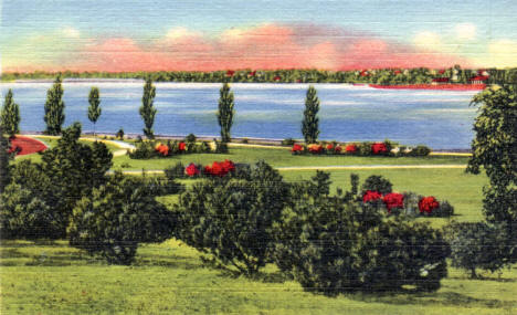 Lake Nokomis Park, Minneapolis Minnesota, 1935