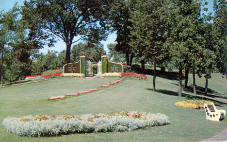 "Gates Ajar" at Como Park, St. Paul Minnesota, 1956