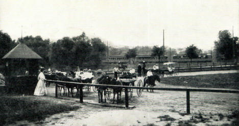 Pony Track, Minnehaha Park, Minneapolis Minnesota, 1912
