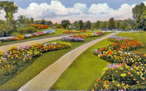 The Rose Gardens, Minneapolis Minnesota, 1920's