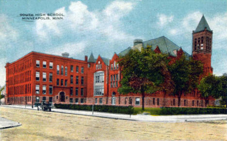 South High School, Minneapolis Minnesota, 1919