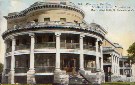 Woman's Building, Soldiers Home, Minneapolis Minnesota, 1908