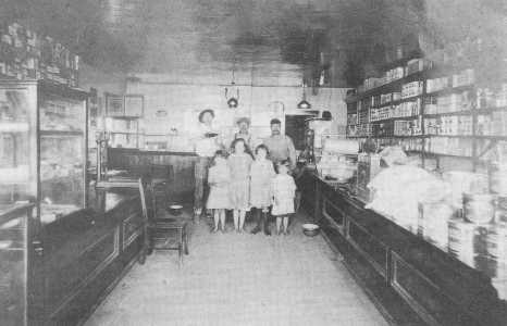 Inside the Trepanier’s General Store, 1924