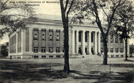 New Library, University of Minnesota, Minneapolis Minnesota, 1931