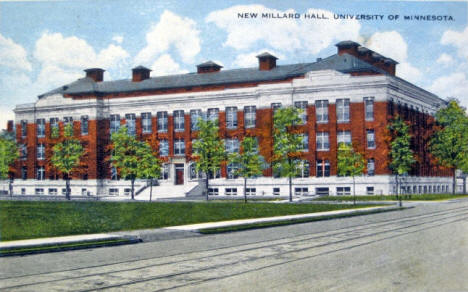 New Millard Hall, University of Minnesota, Minneapolis Minnesota, 1915