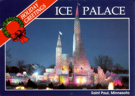 Ice Palace, Lake Phalen, 1986 Winter Carnival