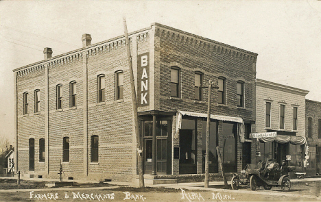 Farmers and Merchants Bank, Alpha Minnesota, 1912