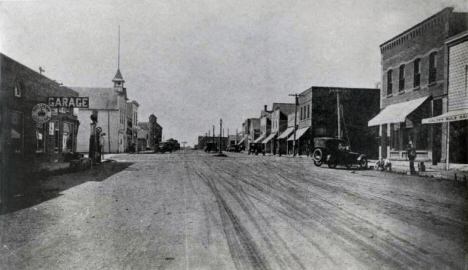 Main Street, Alpha Minnesota, 1920