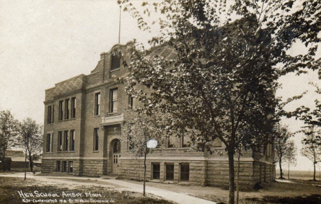 High School, Amboy Minnesota, 1910