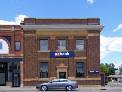 Former First National Bank, now US Bank, Amboy Minnesota, 2014