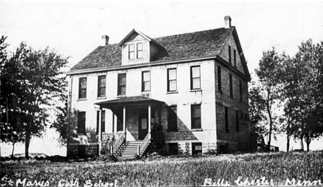 St. Mary's Catholic School, Bellechester Minnesota, 1912
