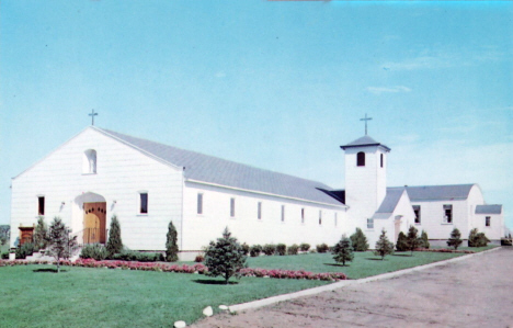 St. Ann;s Catholic Church, Blackduck Minnesota, 1960's