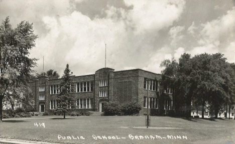 Public School, Braham Minnesota, 1940's