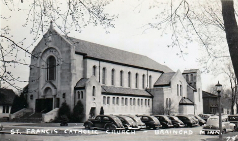 St. Francis Catholic Church, Brainerd Minnesota, 1940's