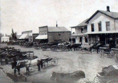 Main Street, Byron Minnesota, 1900's