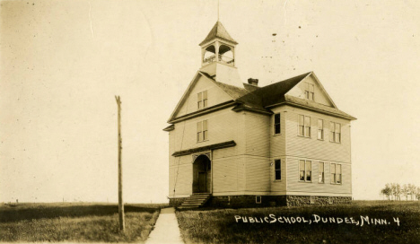 Public School, Dundee Minnesota, 1910