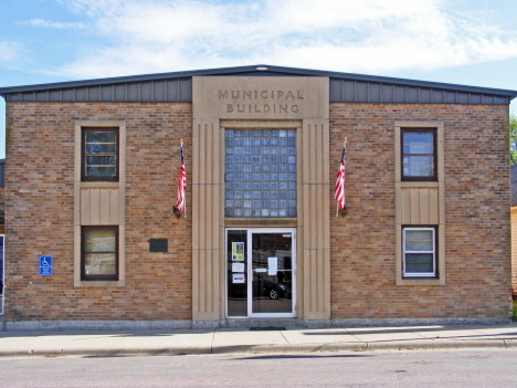 Municipal Building, Dunnell Minnesota, 2014