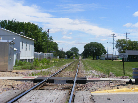 Railroad tracks, Eagle Lake Minnesota, 2014